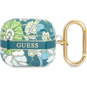 Kup Etui Guess GUA3HHFLN Apple AirPods 3 zielony/green Flower Strap Collection - GUE1749GRN - {ean13} - Sklep Home Screen