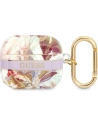 Etui Guess GUA3HHFLU Apple AirPods 3 fioletowy/purple Flower Strap Collection