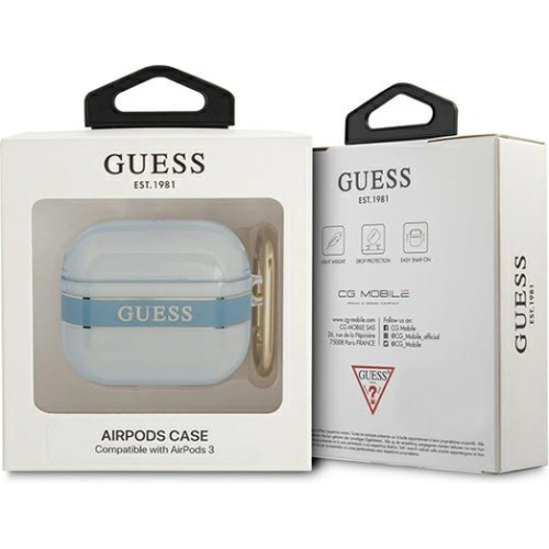 Kup Case Guess GUA3HHTSB Apple AirPods 3 blau/blue Strap Collection - GUE1751BLU - {ean13} - Sklep Home Screen