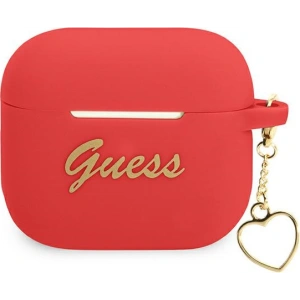 Guess GUA3LSCHSR Apple AirPods 3 red Silicone Charm Heart Collection
