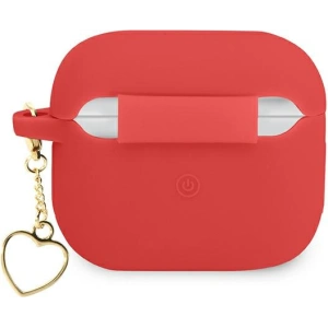 Kup Etui Guess GUA3LSCHSR Apple AirPods 3 czerwony/red Silicone Charm Heart Collection - GUE1752RED - {ean13} - Sklep Home Screen