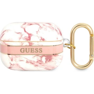 Kup Etui Guess GUAPHCHMAP Apple AirPods Pro różowy/pink Marble Strap Collection - GUE1754PNK - {ean13} - Sklep Home Screen