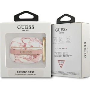 Buy Guess GUAPHCHMAP Apple AirPods Pro pink Marble Strap Collection - GUE1754PNK - {ean13} - Home Screen Store Europe