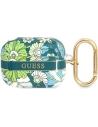 Case Guess GUAPHHFLN Apple AirPods Pro grün/green Flower Strap Collection