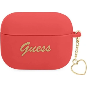 Kup Etui Guess GUAPLSCHSR Apple AirPods 3 czerwony/red Silicone Charm Heart Collection - GUE1758RED - {ean13} - Sklep Home Screen