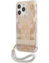 Kup Etui Guess GUHCP13LHFLSD Apple iPhone 13 Pro arany színű/hardcase Flower Strap - GUE1760GLD - {ean13} - Sklep Home Screen