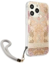 Kup Etui Guess GUHCP13LHFLSD Apple iPhone 13 Pro arany színű/hardcase Flower Strap - GUE1760GLD - {ean13} - Sklep Home Screen