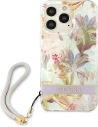 Kup Etui Guess GUHCP13LHFLSU Apple iPhone 13 Pro violet/hardcase cu model de flori Strap - GUE1762PRP - {ean13} - Sklep Home Screen