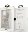 Kup Case Guess GUHCP13LHFLSU Apple iPhone 13 Pro lila/purple Hartschale Flower Strap - GUE1762PRP - {ean13} - Sklep Home Screen