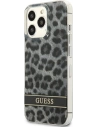 Kup Etui Guess GUHCP13LHSLEOK Apple iPhone 13 Pro szary/grey hardcase Leopard - GUE1763GRY - {ean13} - Sklep Home Screen