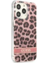 Kup Etui Guess GUHCP13LHSLEOP Apple iPhone 13 Pro różowy/pink hardcase Leopard - GUE1764PNK - {ean13} - Sklep Home Screen