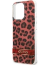 Kup Etui Guess GUHCP13LHSLEOR Apple iPhone 13 Pro piros/red hardcase Leopard - GUE1765RED - {ean13} - Sklep Home Screen