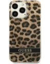 Buy Guess GUHCP13LHSLEOW Apple iPhone 13 Pro brown hardcase Leopard - GUE1766BR - {ean13} - Home Screen Store Europe
