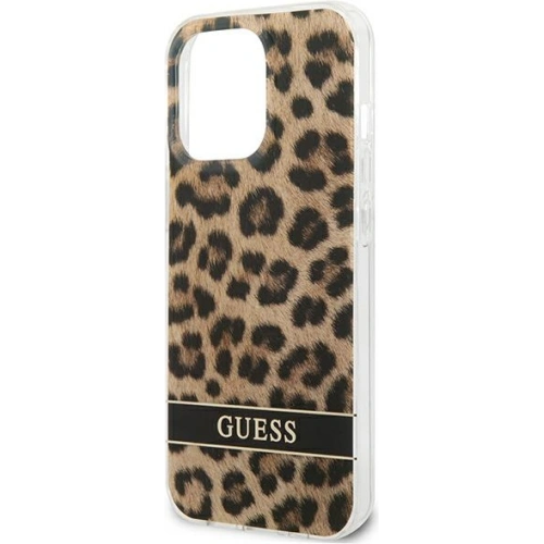 Kup Etui Guess GUHCP13LHSLEOW Apple iPhone 13 Pro brązowy/brown hardcase Leopard - GUE1766BR - {ean13} - Sklep Home Screen