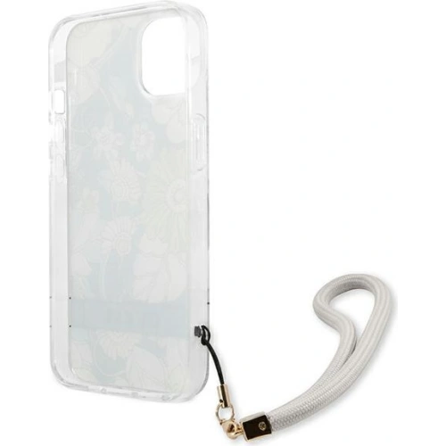 Buy Guess GUHCP13MHFLSN Apple iPhone 13 green hardcase Flower Strap - GUE1769GRN - {ean13} - Home Screen Store Europe