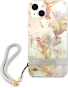 Buy Guess GUHCP13MHFLSU Apple iPhone 13 purple hardcase Flower Strap - GUE1770PRP - {ean13} - Home Screen Store Europe
