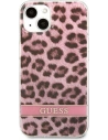 Buy Guess GUHCP13MHSLEOP Apple iPhone 13 pink hardcase Leopard - GUE1771PNK - {ean13} - Home Screen Store Europe