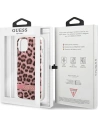 Buy Guess GUHCP13MHSLEOP Apple iPhone 13 pink hardcase Leopard - GUE1771PNK - {ean13} - Home Screen Store Europe