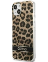 Buy Guess GUHCP13MHSLEOW Apple iPhone 13 brown hardcase Leopard - GUE1772BR - {ean13} - Home Screen Store Europe