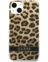 Buy Guess GUHCP13MHSLEOW Apple iPhone 13 brown hardcase Leopard - GUE1772BR - {ean13} - Home Screen Store Europe