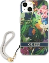 Kup Etui Guess GUHCP13SHFLSB Apple iPhone 13 mini albastru/blue hardcase Flower Strap - GUE1773BLU - {ean13} - Sklep Home Screen