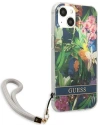 Kup Etui Guess GUHCP13SHFLSB Apple iPhone 13 mini albastru/blue hardcase Flower Strap - GUE1773BLU - {ean13} - Sklep Home Screen