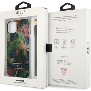 Kup Case Guess GUHCP13SHFLSB Apple iPhone 13 mini blau/hardcase Flower Strap - GUE1773BLU - {ean13} - Sklep Home Screen