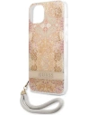 Kup Etui Guess GUHCP13SHFLSD Apple iPhone 13 mini aur/gold hardcase Flower Strap - GUE1774GLD - {ean13} - Sklep Home Screen