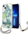 Kup Case Guess GUHCP13SHFLSN Apple iPhone 13 mini grün/green hardcase Flower Strap - GUE1775GRN - {ean13} - Sklep Home Screen
