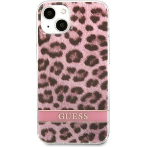 Kup Case Guess GUHCP13SHSLEOP Apple iPhone 13 mini rosa/pink Hartschale Leopard - GUE1777PNK - {ean13} - Sklep Home Screen