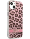 Kup Etui Guess GUHCP13SHSLEOP Apple iPhone 13 mini różowy/pink hardcase Leopard - GUE1777PNK - {ean13} - Sklep Home Screen