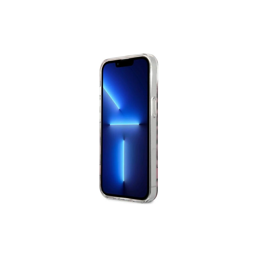 Etui Guess GUHCP13SHSLEOP Apple iPhone 13 mini różowy/pink hardcase Leopard