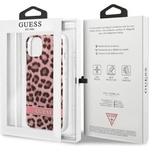 Kup Case Guess GUHCP13SHSLEOP Apple iPhone 13 mini rosa/pink Hartschale Leopard - GUE1777PNK - {ean13} - Sklep Home Screen