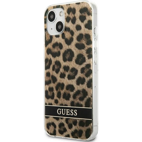 Kup Etui Guess GUHCP13SHSLEOW Apple iPhone 13 mini brązowy/brown hardcase Leopard - GUE1778BR - {ean13} - Sklep Home Screen