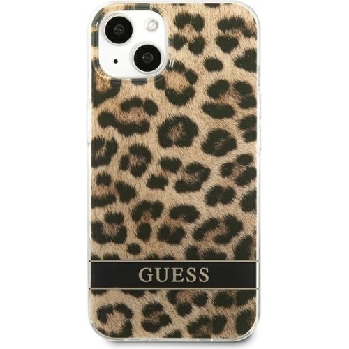 Kup Etui Guess GUHCP13SHSLEOW Apple iPhone 13 mini brązowy/brown hardcase Leopard - GUE1778BR - {ean13} - Sklep Home Screen
