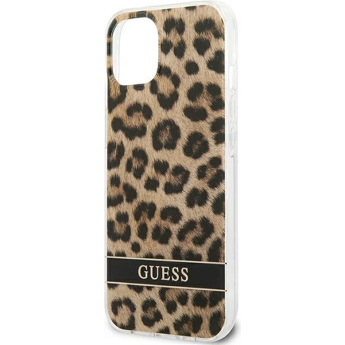 Kup Etui Guess GUHCP13SHSLEOW Apple iPhone 13 mini brązowy/brown hardcase Leopard - GUE1778BR - {ean13} - Sklep Home Screen
