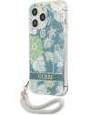Kup Etui Guess GUHCP13XHFLSN Apple iPhone 13 Pro Max zielony/green hardcase Flower Strap - GUE1781GRN - {ean13} - Sklep Home Screen