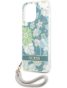 Kup Etui Guess GUHCP13XHFLSN Apple iPhone 13 Pro Max zielony/green hardcase Flower Strap - GUE1781GRN - {ean13} - Sklep Home Screen
