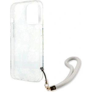 Buy Guess GUHCP13XHFLSN Apple iPhone 13 Pro Max green hardcase Flower Strap - GUE1781GRN - {ean13} - Home Screen Store Europe