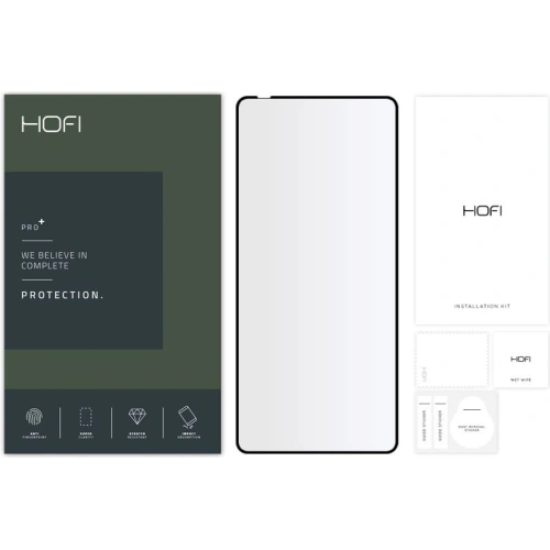 Kup Gehärtetes Glas Hofi Glass Pro+ Motorola Moto G52/G82 5G Schwarz - HOFI235BLK - {ean13} - Sklep Home Screen