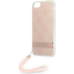 Kup Case Guess GUOHCI8H4STP Apple iPhone SE 2022/SE 2020/8/7 rosa/pink Hardcase 4G Print Strap - GUE1786PNK - {ean13} - Sklep Home Screen