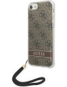 Kup Etui Guess GUOHCI8H4STW Apple iPhone SE 2022/SE 2020/8/7 hnědý/brown hardcase 4G Print Strap - GUE1787BR - {ean13} - Sklep Home Screen