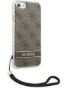 Kup Etui Guess GUOHCI8H4STW Apple iPhone SE 2022/SE 2020/8/7 hnědý/brown hardcase 4G Print Strap - GUE1787BR - {ean13} - Sklep Home Screen