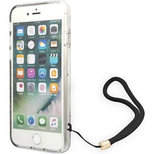 Kup Etui Guess GUOHCI8H4STW Apple iPhone SE 2022/SE 2020/8/7 hnědý/brown hardcase 4G Print Strap - GUE1787BR - {ean13} - Sklep Home Screen
