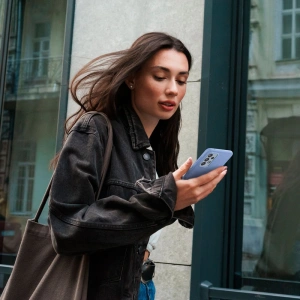 Etui Spigen Liquid Air Samsung Galaxy A33 5G Krémová modrá
