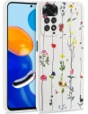 Case Tech-Protect Mood Redmi Note 11/11S Garten Weiß