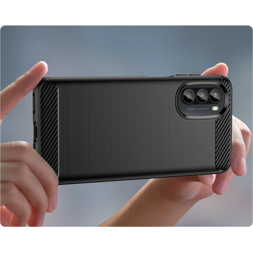 Kup Etui Tech-Protect TPUCarbon Motorola Moto G52/G82 5G Black - THP1072BLK - {ean13} - Sklep Home Screen