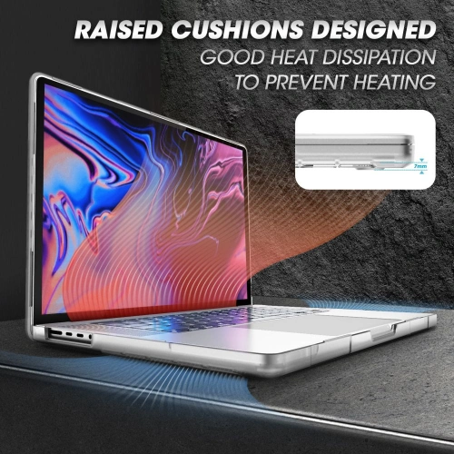Buy Supcase Unicorn Beetle Apple MacBook Pro 16 2021-2023 Clear - SPC268CL - {ean13} - Home Screen Store Europe