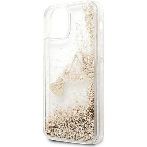 Buy Guess GUOHCP12MGLHFLGO Apple iPhone 12/12 Pro złoty hardcase Glitter Charms - GUE1791GLD - {ean13} - Home Screen Store Europe