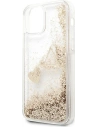 Kup Etui Guess GUOHCP12MGLHFLGO Apple iPhone 12/12 Pro arany/glitteres csillámok keménytok - GUE1791GLD - {ean13} - Sklep Home Screen